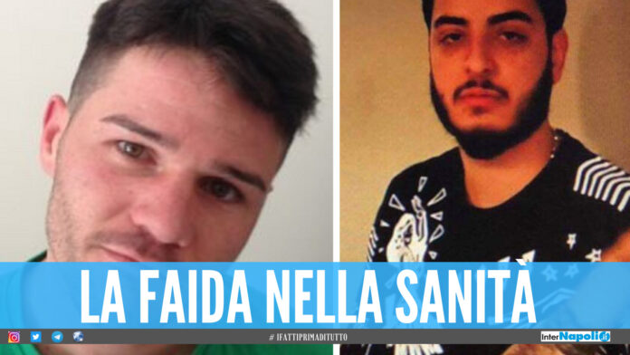 A sinistra la vittima Antonio Bottone, a destra Enrico La Salvia