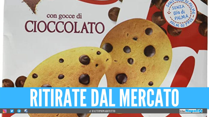 Gocce di cioccolato ritirate dal mercato: 