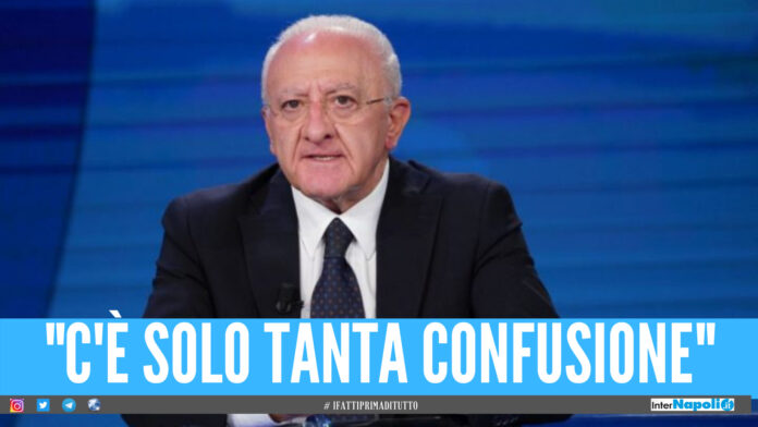 Vaccini, De Luca su tutte le furie: 