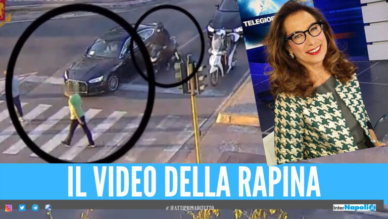 Cesara Buonamici rapinata, il video dell’assalto della banda di Napoli