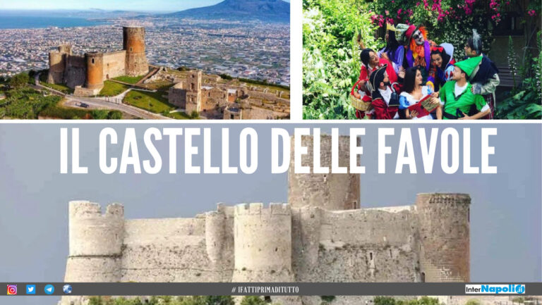 Riapre in provincia di Napoli il ‘Castello delle favole’, l’oasi per i bimbi affaccia sul golfo