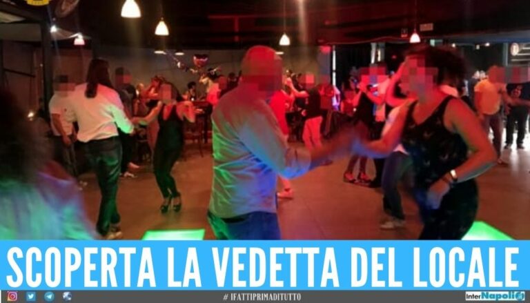 Balli e musica alta nel locale a Napoli, fuga dei clienti all’arrivo della polizia