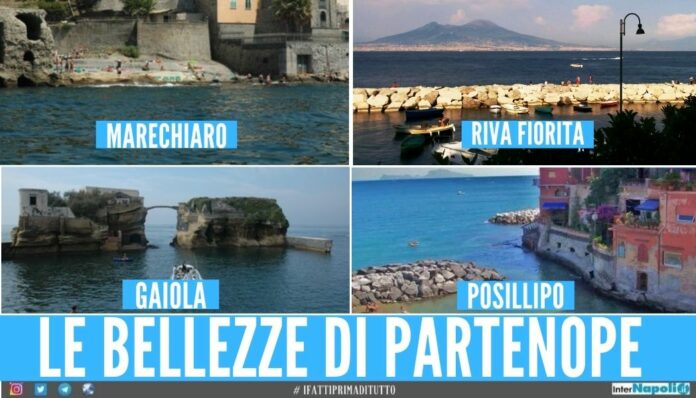 mare napoli posillipo marechiaro gaiola riva fiorita spiagge