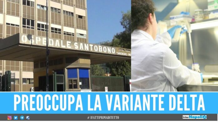 napoli santobono covid variante delta