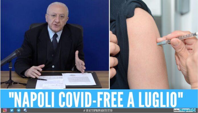 napoli vaccinazioni de luca campania