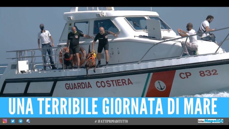 Yacht affonda in Costiera, paura per la comitiva di giovani di Napoli