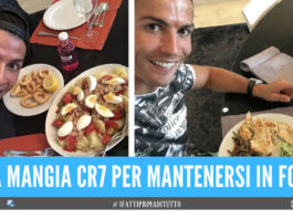 La dieta di Cristiano Ronaldo