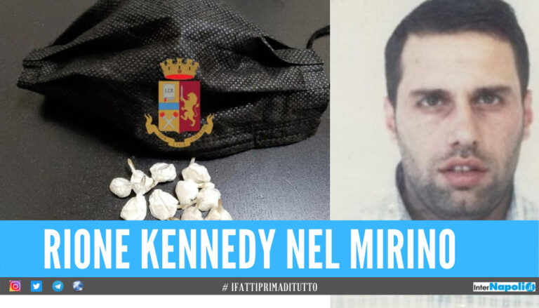 Cocaina nascosta nella mascherina, blitz a Secondigliano