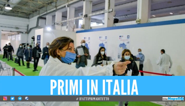 Vaccini, Campania prima regione in Italia: 4 milioni di somministrazioni