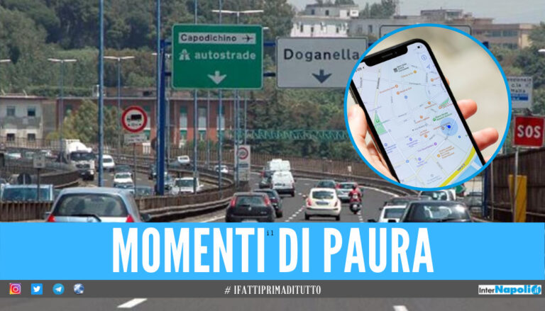 Paura a Napoli, 13enne a piedi in autostrada: seguiva il navigatore per andare dall'amico