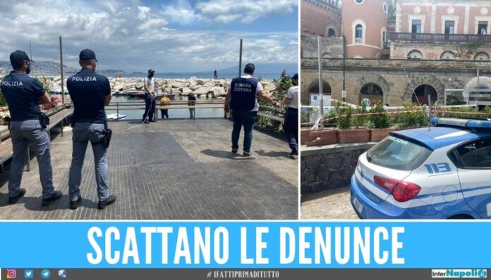 ristorante riva fiorita napoli polizia