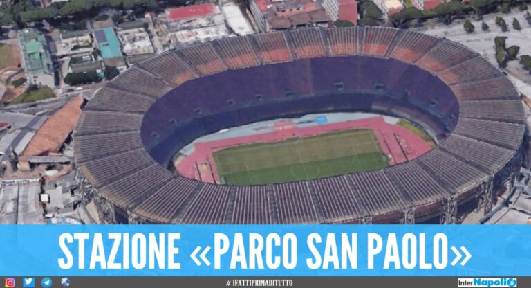 Napoli, lo stadio avrà una fermata della metro a pochi passi: c’è la firma sul contratto
