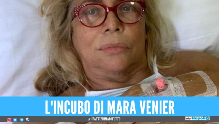 Paura per Mara Venier, in ospedale con la flebo: «Ho perso sensibilità viso, bocca e gola»