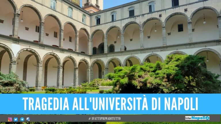 Antonio precipita nell’Università di Napoli, il 25enne muore dopo la caduta