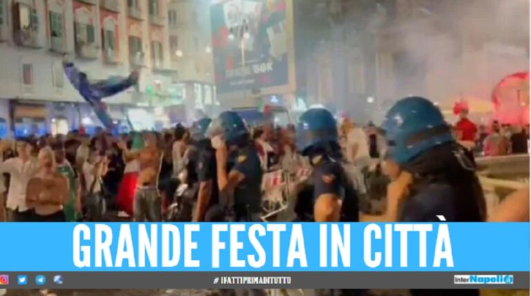 Europei: ‘a Napoli sembrava Capodanno’, fuochi d’artificio e botti in strada