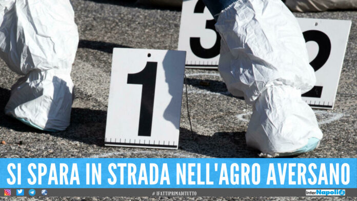 Si spara nell'Agro Aversano, colpo di pistola contro l'auto di una donna