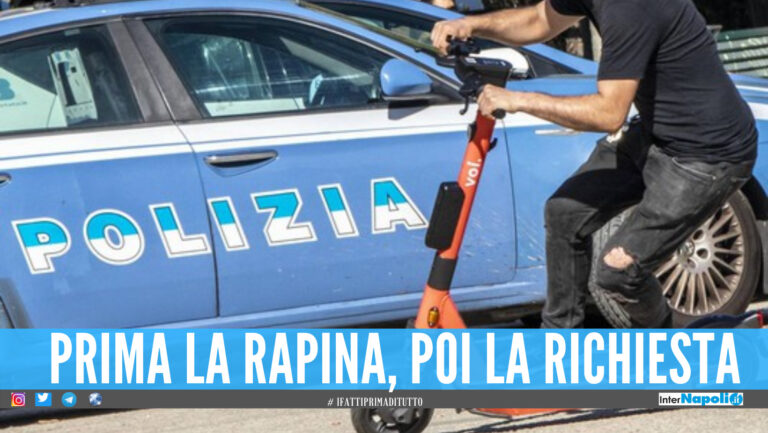Il cavallo di ritorno ora si fa anche con il monopattino, 2 giovani arrestati a Napoli