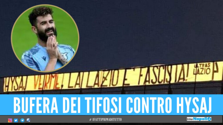 Lazio, scoppia il caso Hysaj. L’ex Napoli minacciato: “Verme, la Lazio è fascista”
