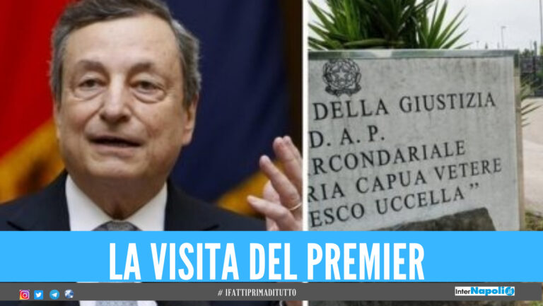 Violenze dietro le sbarre, domani Draghi in visita a Santa Maria C.V.