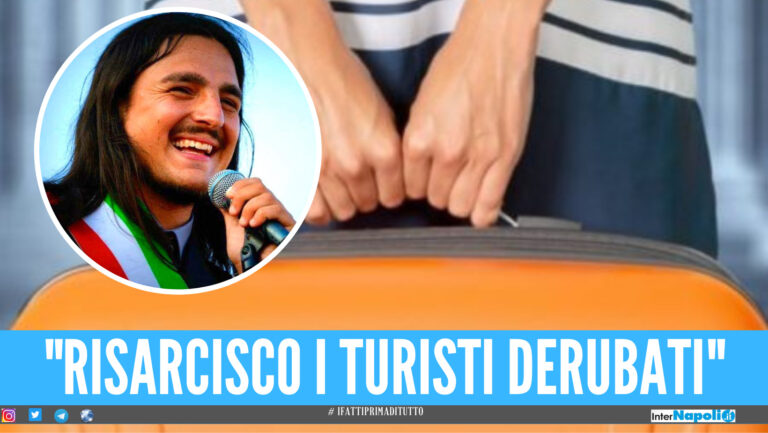 Turisti derubati, il sindaco di Bacoli li chiama: “Vacanze gratis come risarcimento”