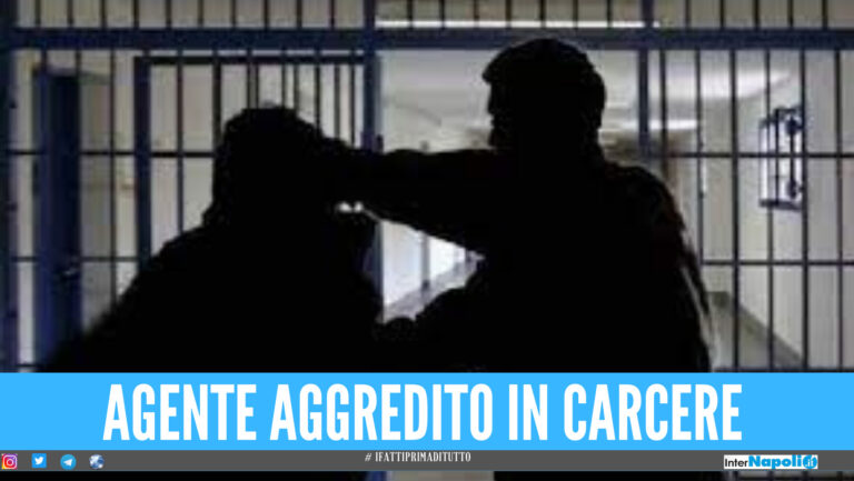 Ancora violenze nel carcere di S. M. Capua Vetere: detenuto colpisce a calci e pugni un agente della Penitenziaria