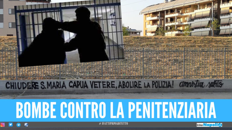 Polizia Penitenziaria sotto attacco, due molotov contro le auto degli agenti fuori al carcere