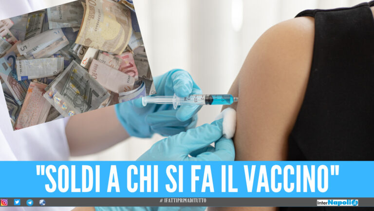 “Soldi a chi si fa il vaccino”, la decisione del sindaco per convincere gli indecisi