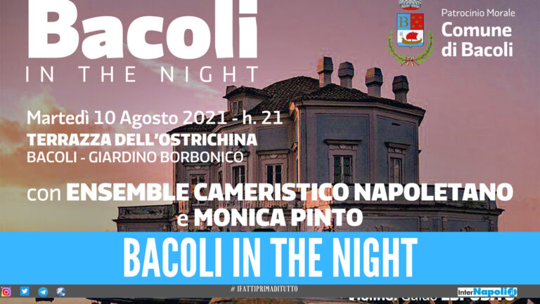 Bacoli in the night, il 10 agosto spettacolo ‘L’ensemble cameristica napoletano’