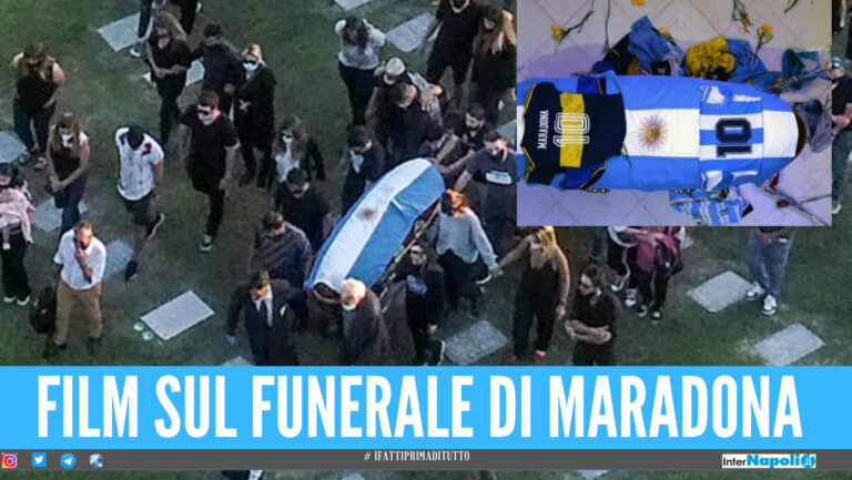 ‘AD10S’, nei Quartieri Spagnoli il docufilm sui funerali di Maradona