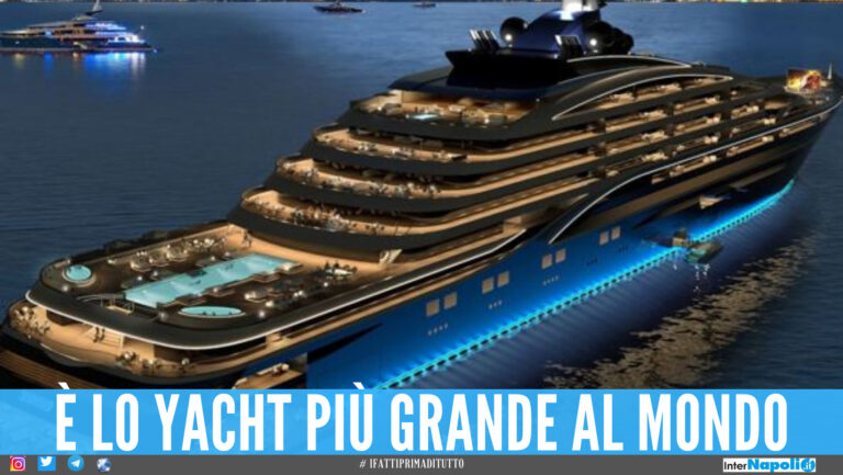 Somnio, lo yacht come un hotel a 7 stelle: piscine, cantina con 10mila bottiglie e 39 appartamenti