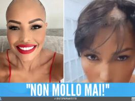 Carolina Marconi, il video mentre taglia i capelli su Instagram: «Mai mollare»