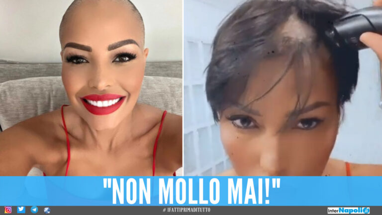 Carolina Marconi, il video mentre taglia i capelli su Instagram: «Mai mollare»
