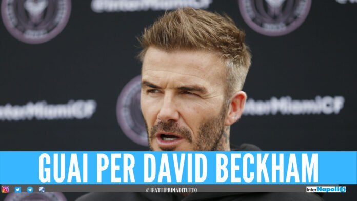 Beckham ad Amalfi, l'ex giocatore fermato e interrogato dalla Finanza