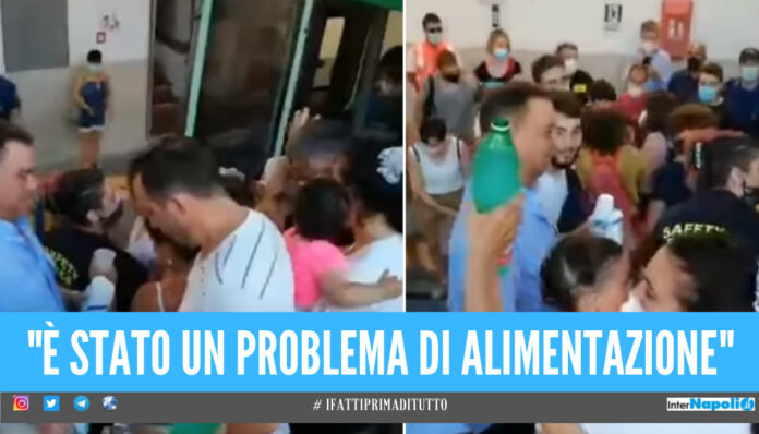 Funivia del Faito sospesa in aria per più di un'ora, nella cabina 17 persone [Video]
