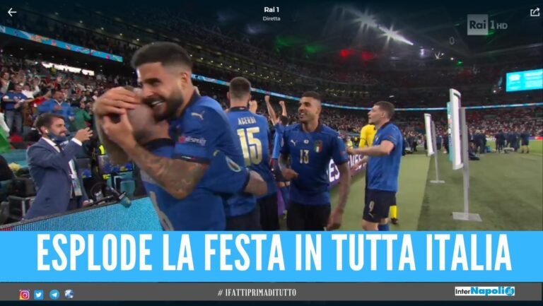 L’Italia è campione d’Europa, esplode la festa in tutte le città