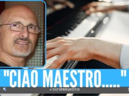 Gino Matrone maestro morto