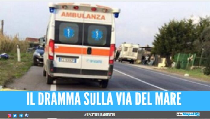 Tragico incidente sulla Domitiana