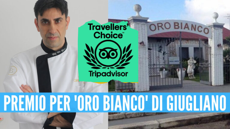 ‘Oro Bianco’ eccellenza di Giugliano, il ristorante di Ciro Cerqua tra i migliori al mondo per TripAdvisor