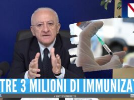 Morti covid in Campania, De Luca Il 99% non era vaccinato