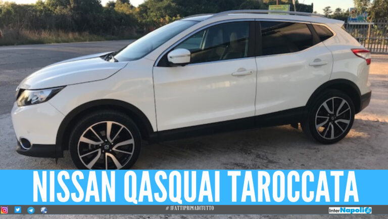 Nissan QasQuai taroccata, la scoperta a Giugliano della polizia dopo un controllo