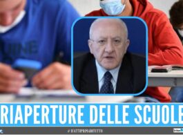 Riaperture scuole a rischio in Campania, De Luca Dipenderà dal numero dei vaccinati