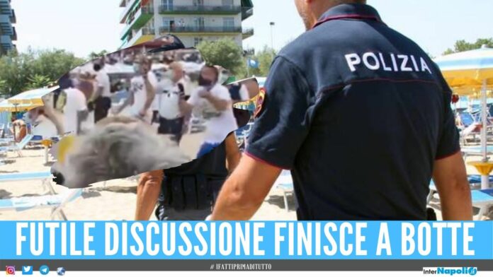 Rissa sul noto lido a Gaeta, due coppie di Napoli cacciate dalla città