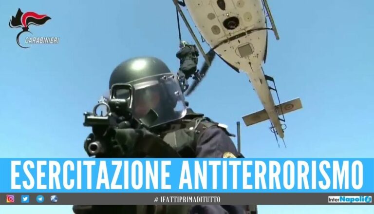 Attacco terroristico simulato con feriti e ostaggi, Napoli si prepara al G20