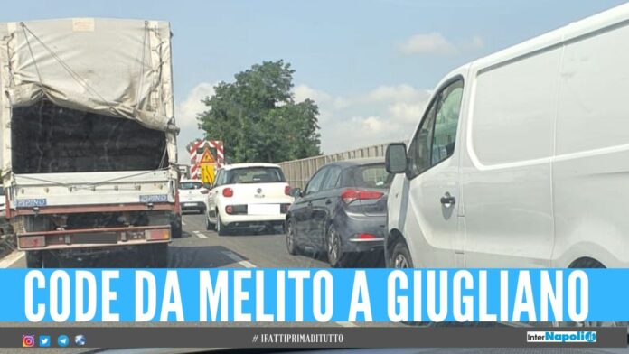 Traffico sull'Asse Mediano, bagnanti bloccati nell'inferno della Via del Mare