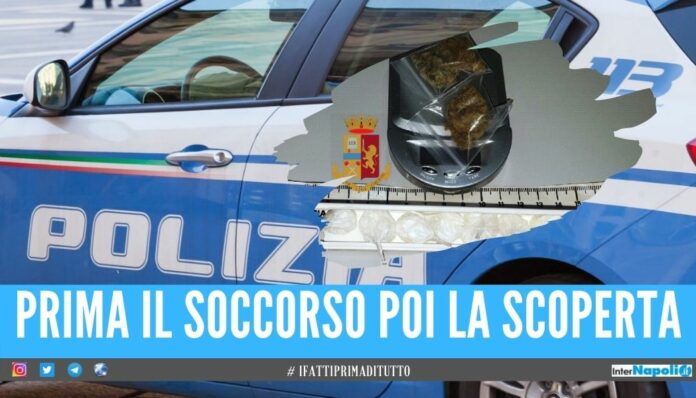 Viaggiavano con la cocaina in auto, beccati dopo l'incidente in Costiera Sorrentina