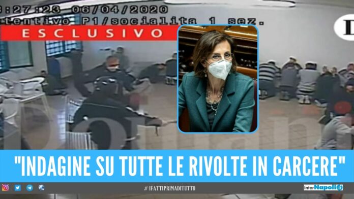 Violenza a freddo nel carcere di Santa Maria C.V., le parole della ministra della Giustizia