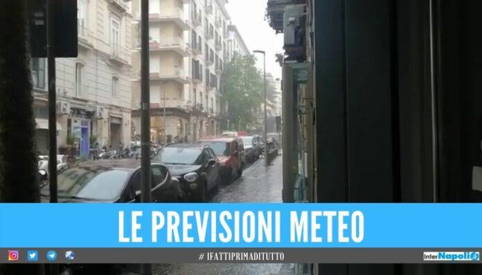 allerta meteo acquazzone