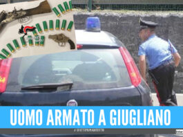 Paura a Giugliano, uomo armato nei '40 alloggi': fermato in tempo dai carabinieri
