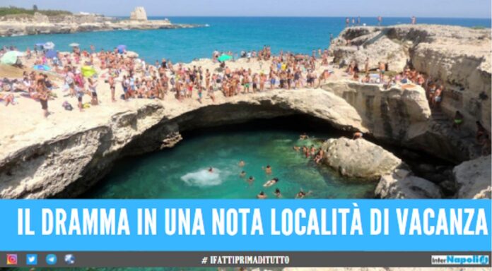 scogliera di Baia dei Turchi
