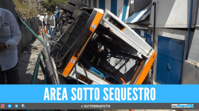 rimozione bus a capri
